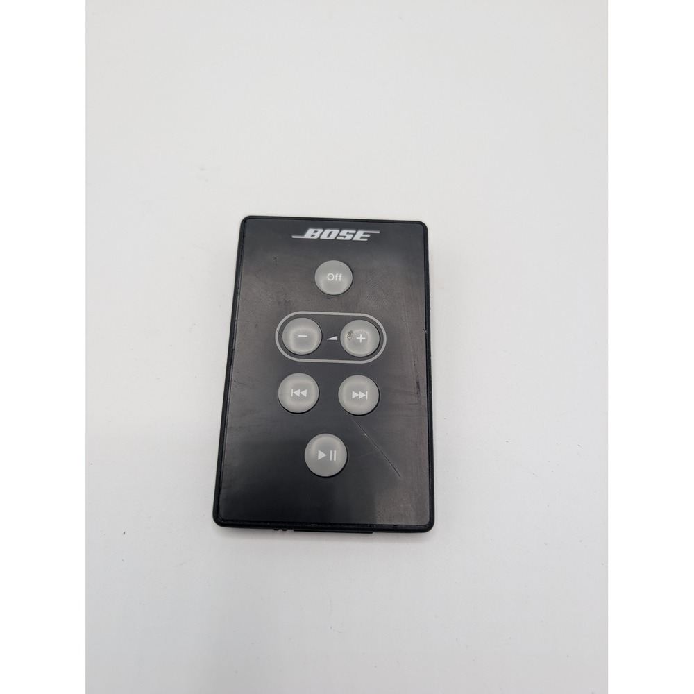 Bose SoundDock Series I Remote Control Black Replacement Credit Card Style